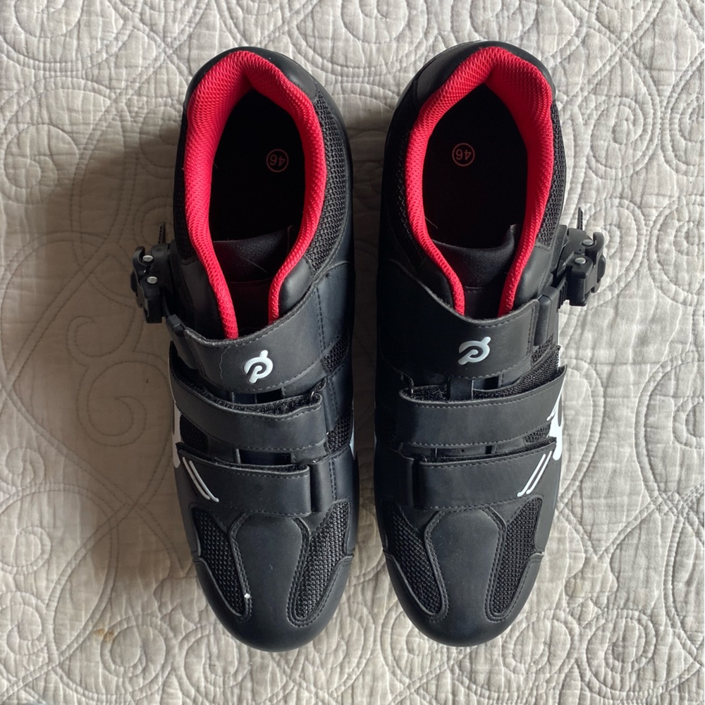 Like new Peloton bike shoes. Size 46, Men’s 12.